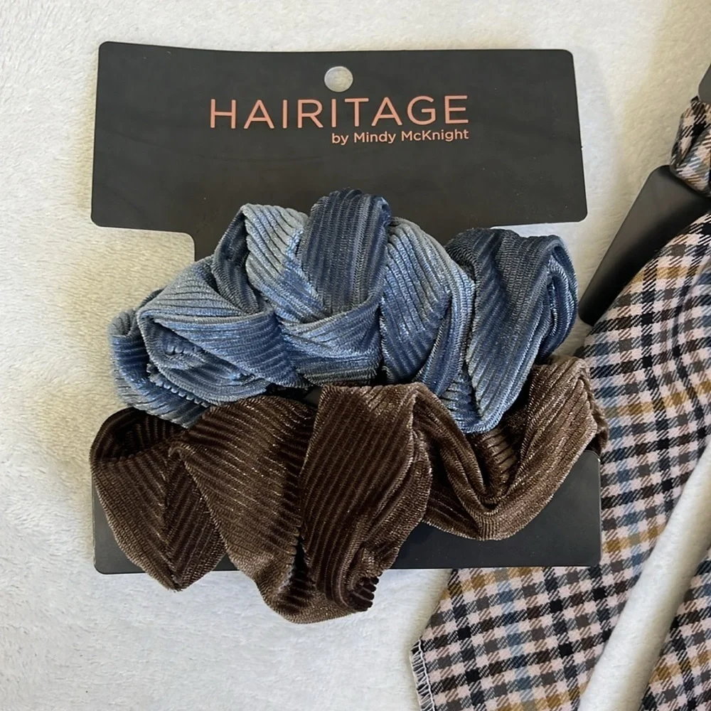 Hairitage by Mindy McKnight Women’s Hair Scrunchie Bundle - Picture 2 of 4